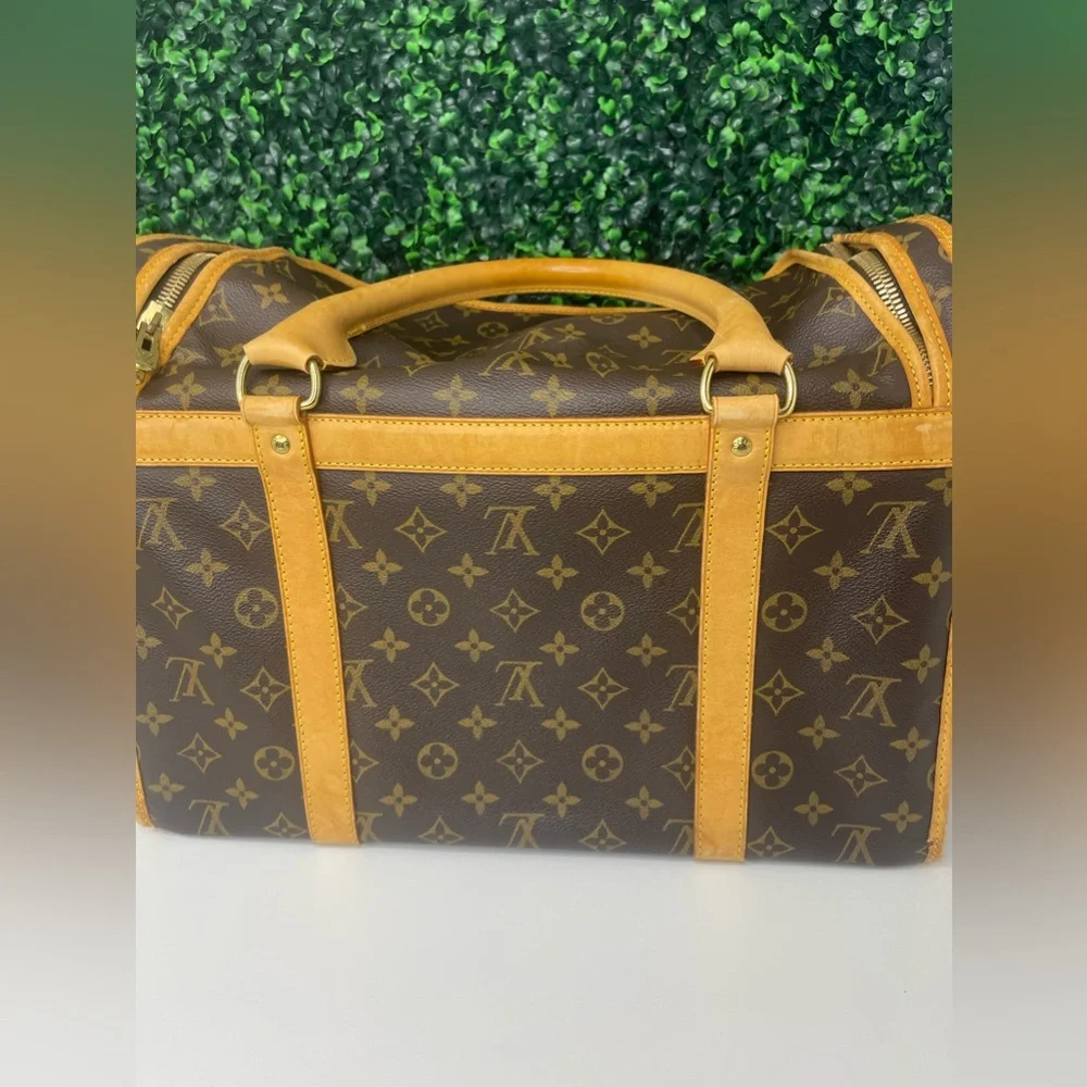Louis Vuitton Brown Monogram Pet Carrier - Picture 5 of 16